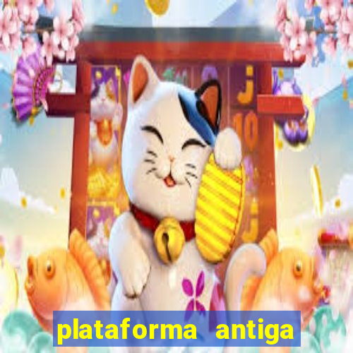 plataforma antiga do tigre